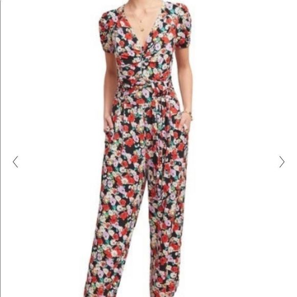 Maeve Pants - New Anthropologie Maeve Jumpsuit Imaginarium size M